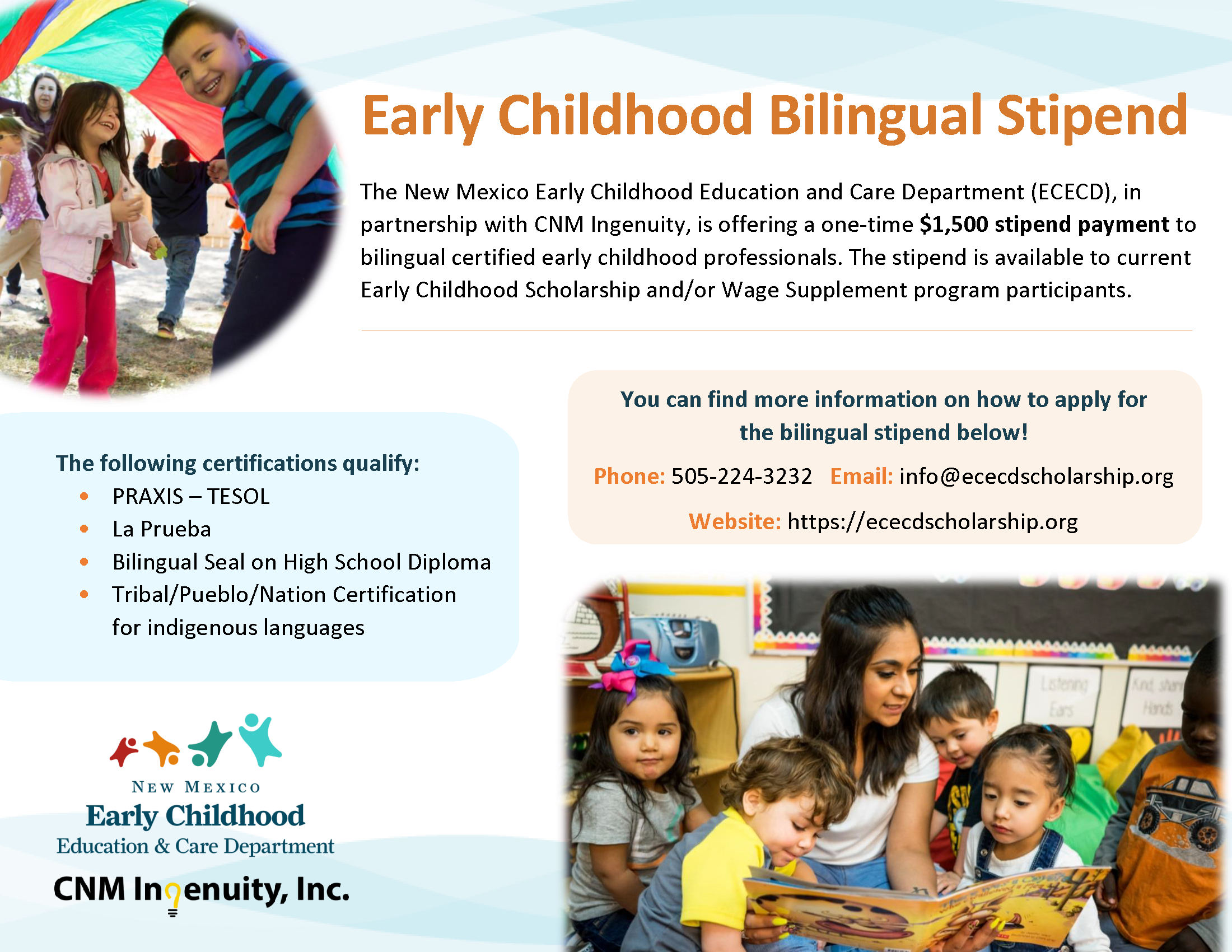 ECECD Early Childhood Community Newsletter: March 6, 2023